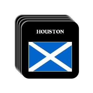 Scotland   HOUSTON Set of 4 Mini Mousepad Coasters