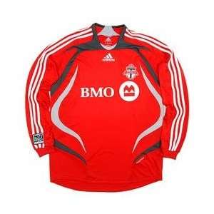  2008 adidas Toronto FC Authentic Long Sleeve Home Jersey 