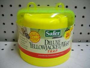 SAFER DELUXE YELLOW JACKET / WASP TRAP SAFE NON TOXIC  