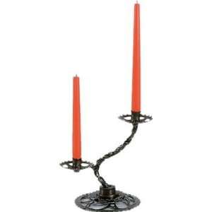    Candlestick   Recycled Metal Double Twisted