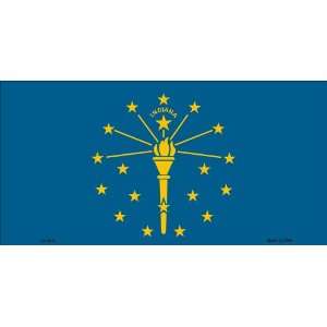  Indiana Flag License Plate 