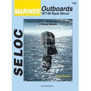  New SELOC SERVICE MANUAL MARINER OUTBOARDS 3, 4, 6 CYL 