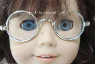 DOLL CLOTHES fits American Girl Molly Silver Eyeglasses  