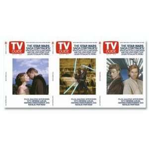  Star Wars TV Guide Hologram Set of 3   May 11 17, 2002 