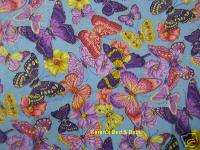 Summer Spring Purple Pink Butterflies Butterfly Floral Girl Blue 
