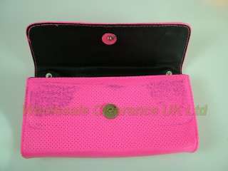 WHOLESALE MIXED EX HIGH STREET LADIES NEON CLUTCH BAGS  