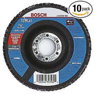  Bosch FD2960080 Type 29 80 Grit Flap Disc, 6 Inch 7/8 Inch 