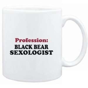  Mug White  Profession Black Bear Sexologist  Animals 