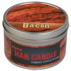  Original Bacon Scented Man Candle in Tin