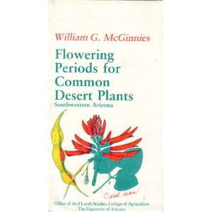   desert plants Southwestern Arizona William Grovenor McGinnies Books
