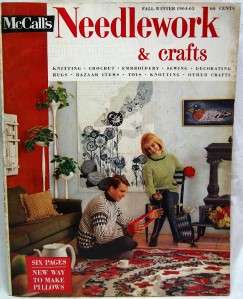 MCCALLS NEEDLEWORK & CRAFTS MAGAZINE FALL WINTER 1964 1965 VINTAGE