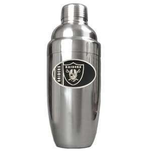   Oakland Raiders NFL Stainless Steel Cocktail Shaker 
