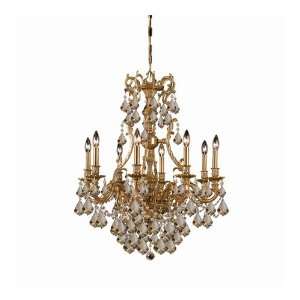 Crystorama Lighting 5148 AG GTS Yorkshire 8 Light Chandeliers in Aged 