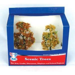  Scenic Tree, Fall Sycamore/Medium (2), 4 Toys & Games