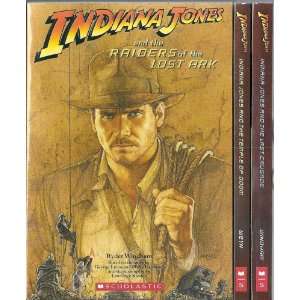  Indiana Jones Movie Novelization Set, Books 1 3 Indiana Jones 