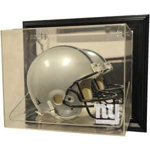  New York Giants Helmet Case Up Display, Black Sports 