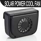 solar powered auto cool fan car air ventilation system returns