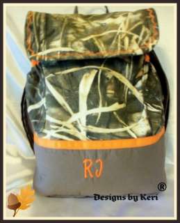 Designs by Keri LG Max 4 camo Back Pack or Diaper bag large and roomy 
