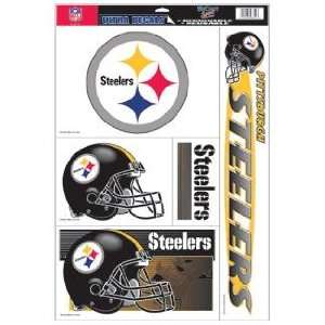   Steelers Decal Sheet Car Window Stickers Cling