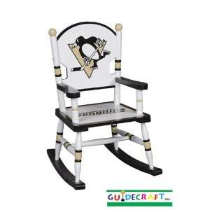  Guidecraft Pittsburgh Penguins Youth Rocking Chair 