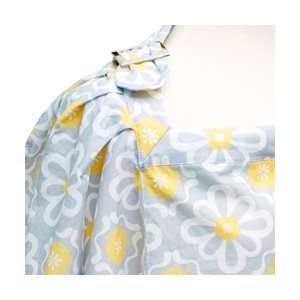   Collections 100% Breathable Cotton Nursing Cover   Lemon Posy Baby