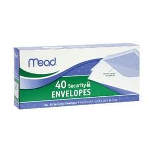  Mead Boxed Envelopes 4 1/8X9 1/2 40/Pkg Security #10; 4 