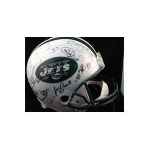  Signed Jets, New York (2004) Replica Helmet By the 2004 New 