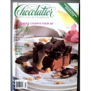  Chocolatier Magazine October 1994 Special Italian Dessert 