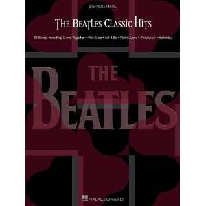   Beatles Classic Hits (Big Note Piano) [Paperback] The Beatles Books