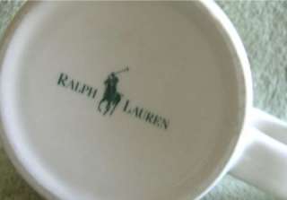 Ralph Lauren Polo Sport Horse Equestrian Coffee Mug  