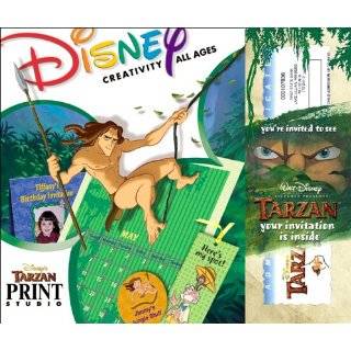 Tarzan Print Studio by Disney Interactive ( CD ROM   Jan. 31, 2000 