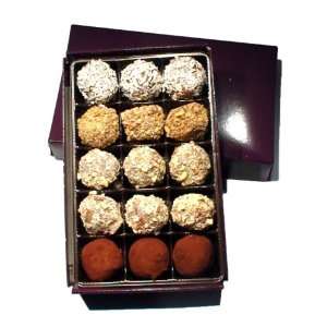 Sweet Sampler,assortment of chocolate truffles