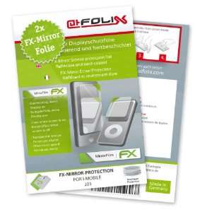  2 x atFoliX FX Mirror Stylish screen protector for i 