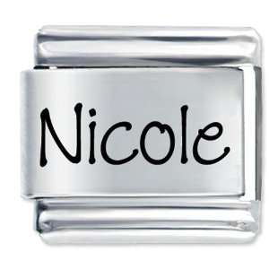  Pugster Name Nicole Italian Charm Pugster Jewelry