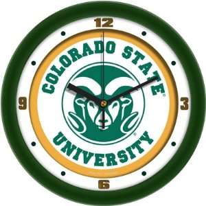    Colorado State 12 Wall Clock   Traditional