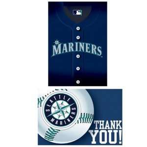  Seattle Mariners Baseball   Invite & Thank You Combo Toys 