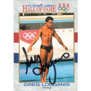   card (US Olympic Diving Gold Medal) 1991 Impel #50 