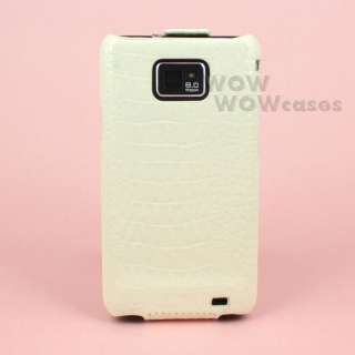   PU Soft Leather Cover Case Protect for Galaxy S2 i9100 II  