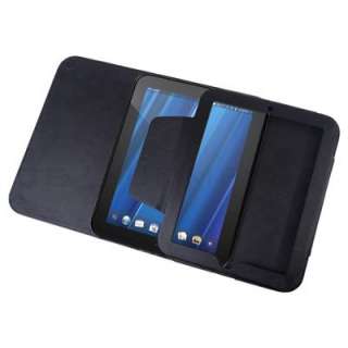Leather Folio Flip Stand Case for HP TouchPad 16GB 32GB  
