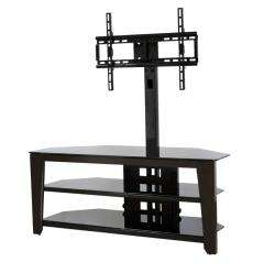   Solid Wood TV Stand with 3 in 1 Mounting System  