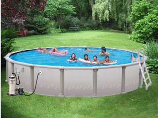 SWIMMING POOL COMPLETE PACKAGE 24 x 52 ABOVE GROUND ROUND  