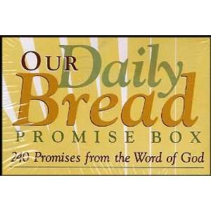 Our Daily Bread Promise Box 240 Promises From the Word of 