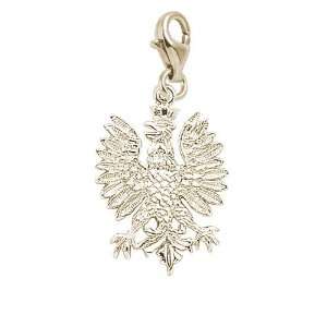  Rembrandt Charms Phoenix Charm with Lobster Clasp, Gold 