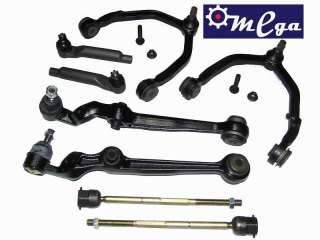 UPPER LOWER CONTROL ARMS TIE RODS BALL JOINTS BUSHINGS  