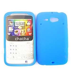  HTC Chacha / HTC Status Deluxe Silicone Skin, Blue Skin 