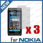 3x ULTRA CLEAR LCD Screen Protector for Nokia N8