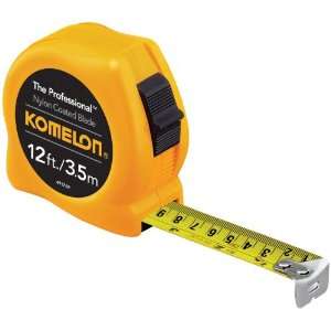   4912IM The Professional 12 Foot Inch/Metric Scale Power Tape, Yellow
