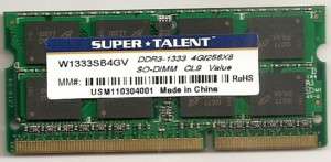 4GB Asus Eee PC 1215N PU17 Netbook DDR3 Ram Memory  
