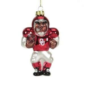   Football Player Christmas Tree Ornament 5.5   NCAA College Athletics