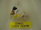 EWG 120 VOLT 300 WATT PROJECTOR LAMP PROJECTION BULB EIKI 16MM 120V 